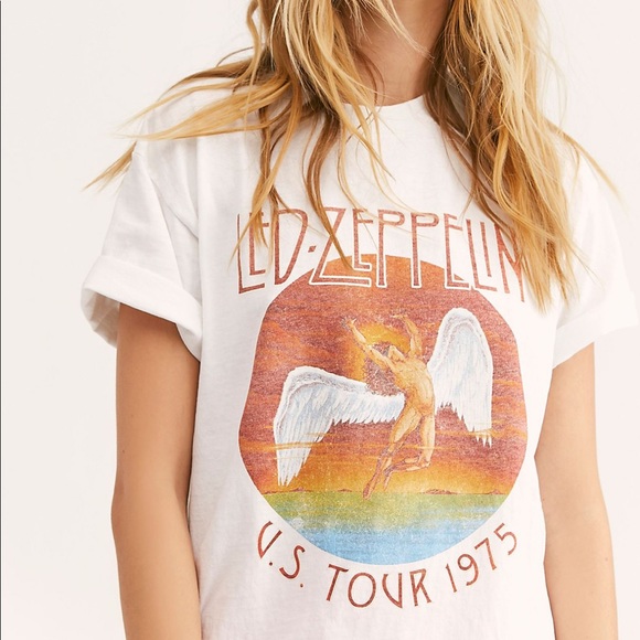 LED ZEPPELIN GRAPHIC SHORT SLEEVED TEE - Picture 4 of 4